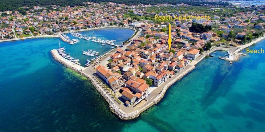 Peach Apartment'S Repic Bibinje Dış mekan fotoğraf